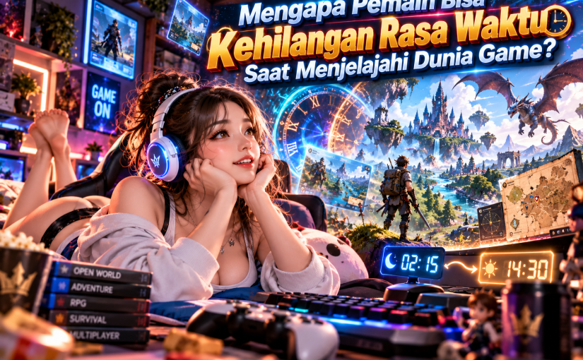 Mengapa Pemain Bisa Kehilangan Rasa Waktu Saat Menjelajahi Dunia Game